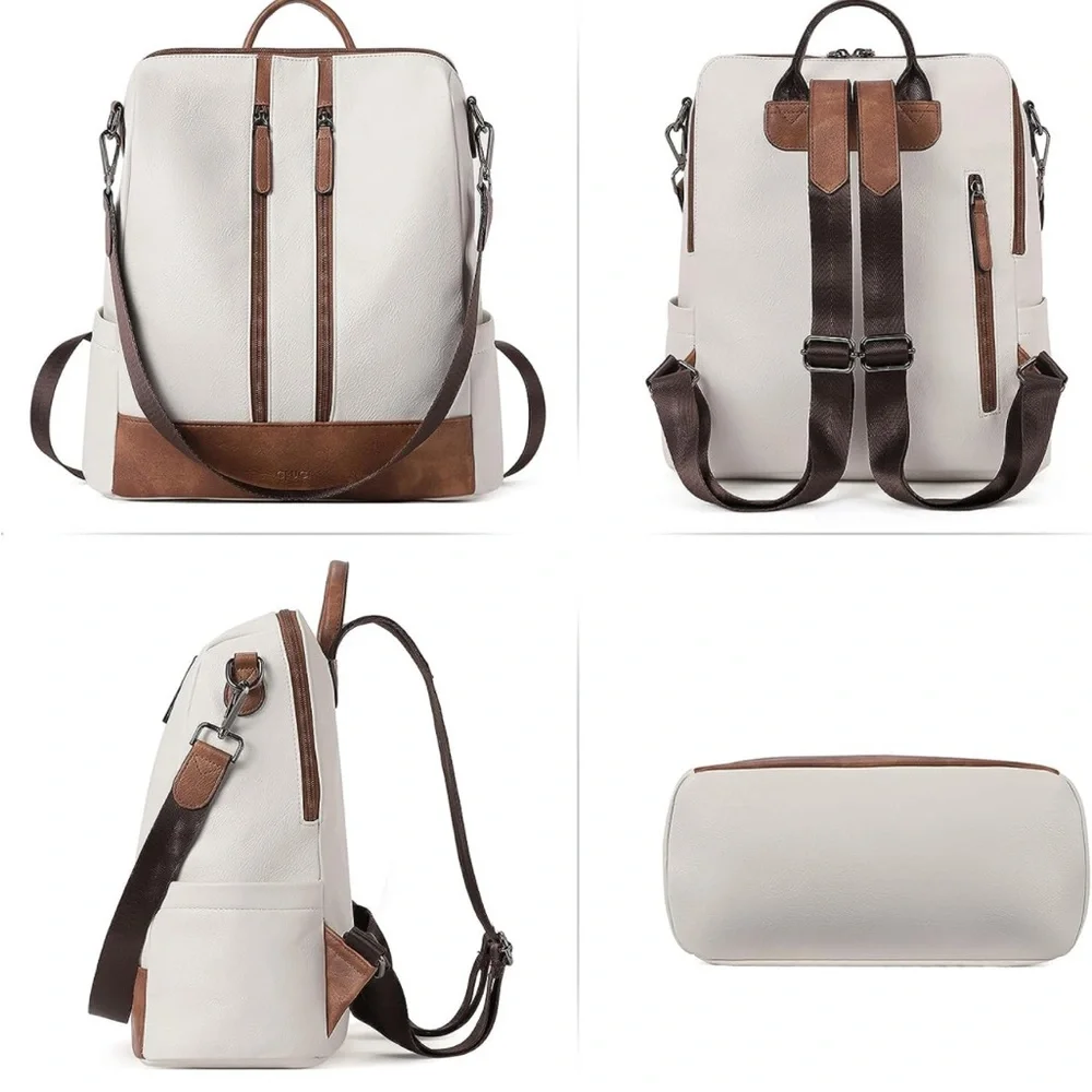 Leather backpack purse convertible. - Picture 4 of 4